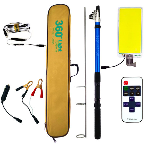 چراغ مسافرتی پایه دار باتری برند 360