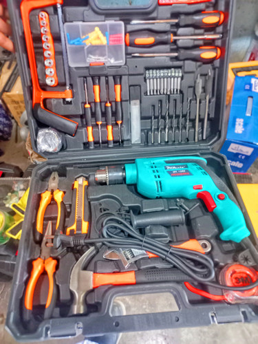 دریل برقی موکیتا پک کامل جعبه دار