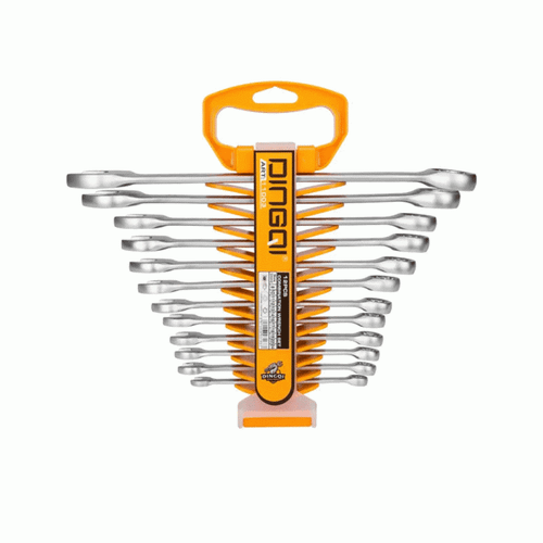 ست آچار با کیفیت یکسر تخت و یکسر رینگی دینگی مدل 11003